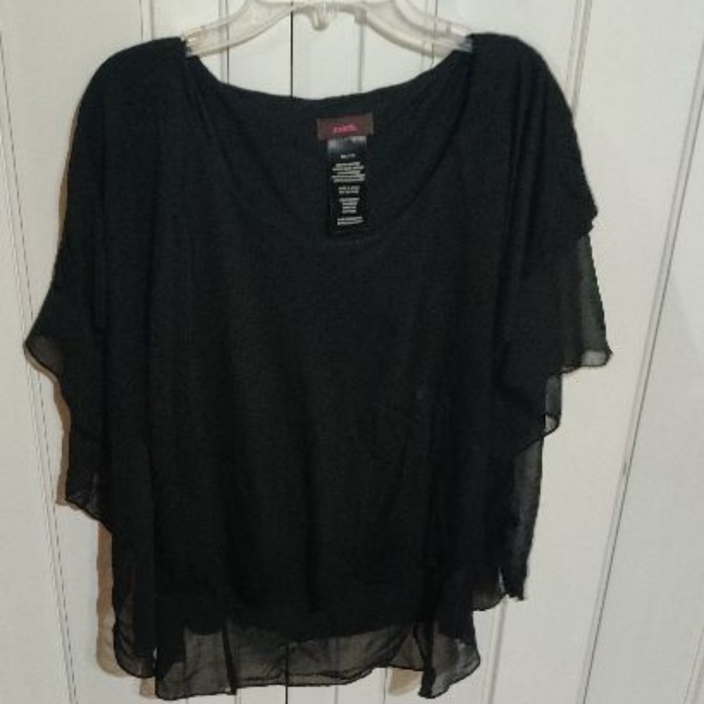NWT ~ Black Blouse